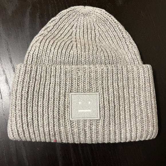 Acne Studios Accessories - Acne Studios - Ribbed Knit Beanie Hat